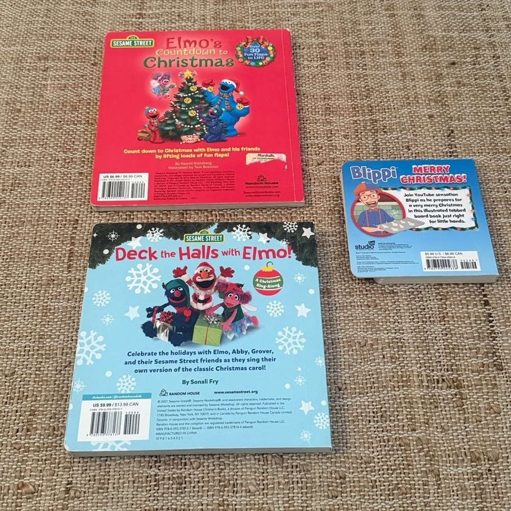 Bundle of Toddler Baby Christmas Books